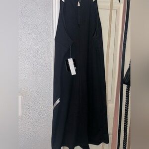 Planet Gold Black Maxi Dress